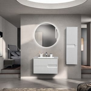 vega 80cm banyo dolabı takımı