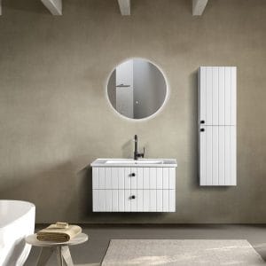 Beta 80cm Banyo Dolabı Takımı 'Beyaz'