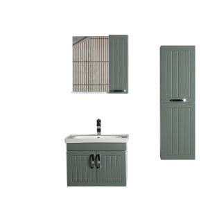 royal 65cm banyo dolabı takımı (antrasit)