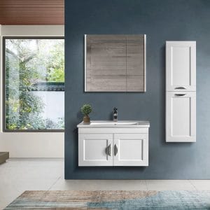 parma100cm banyo dolabı takımı 'beyaz'